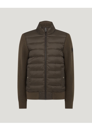 Belstaff Circuiteer Cardigan Men's Lightweight Nylon Major Brown Size 3XL