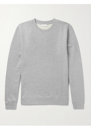 Sunspel - Brushed Loopback Cotton-Jersey Sweatshirt - Men - Gray - XS