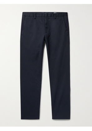 NN07 - Theo Tapered Stretch Organic Cotton-Twill Chinos - Men - Blue - 28W 32L