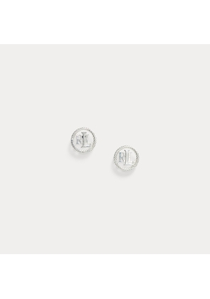 Sterling Silver Logo Studs