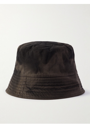 JIYONGKIM - Sun-Faded Cotton Bucket Hat - Men - Black - M