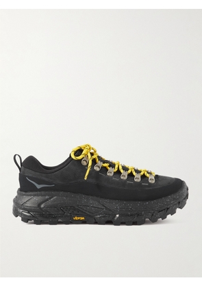 Hoka - Tor Summit Rubber-Trimmed Nubuck and Mesh Sneakers - Men - Black - US 7