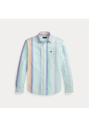 Custom Fit Striped Oxford Workshirt