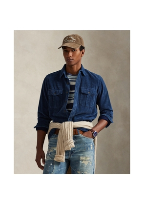 Classic Fit Indigo Corduroy Workshirt