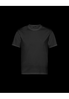 Stretch cotton T-shirt