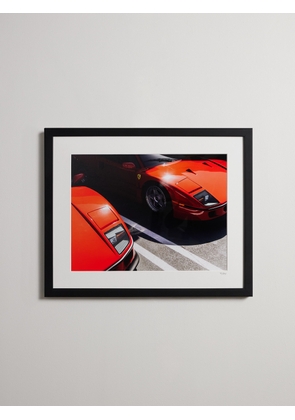 Sonic Editions - Framed 2018 Two Ferrari F40s Print, 16&quot; x 20&quot; - Men - Multi