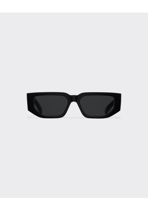 Sunglasses with triangle logo