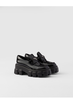 Monolith patent leather loafers