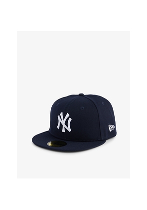 Mens New Era 59Fifty New York Yankees Brand-Embroidered Woven Baseball Cap