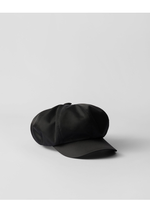 Re-Nylon newsboy cap