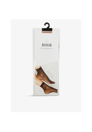 Womens Wolford Individual 10 Ankle Socks