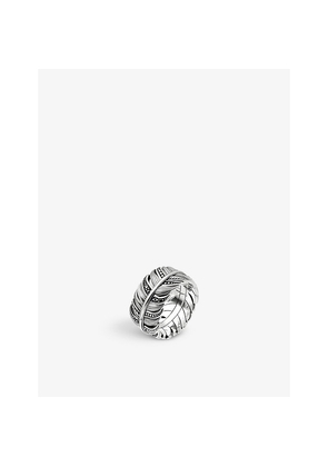 Mens Thomas Sabo Feather Sterling-Silver Ring