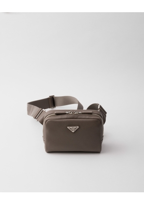 Leather shoulder bag