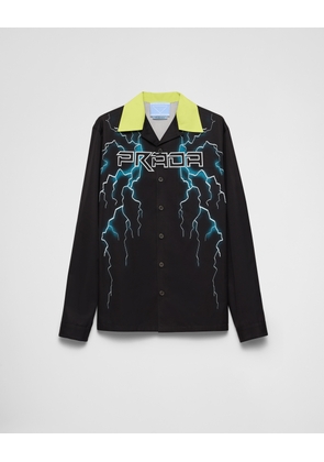 Timecapsule printed cotton shirt