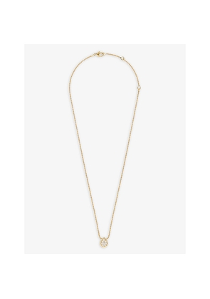 Boucheron Xs Serpent Bohème 18ct Yellow-Gold and 0.13ct Diamond Pendant Necklace