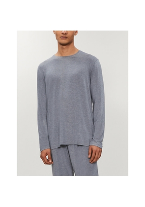 Mens Derek Rose Marlowe Stretch-Jersey Top