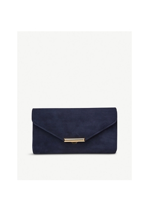 Womens LK Bennett Lucy Suede Clutch