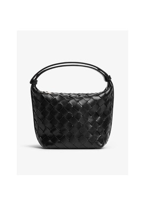 Womens Bottega Veneta Wallace Candy Leather Top Handle Bag