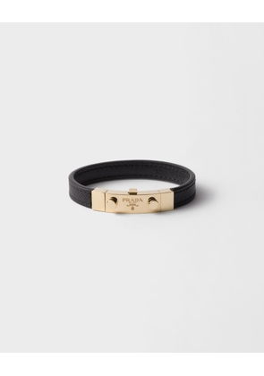 Saffiano leather bracelet