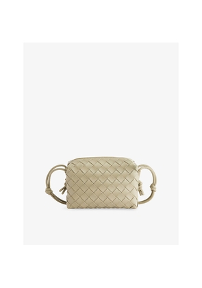Womens Bottega Veneta Loop Mini Leather Crossbody Bag