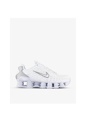 Womens Nike Shox TL Leather, Mesh and Shell Low-Top Trainers
