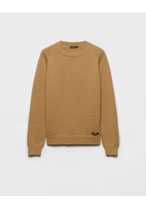 Wool crew-neck sweater