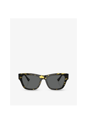 Versace Ve4457 Square-Frame Acetate Sunglasses