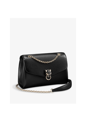 Womens Panthère De Cartier Small Leather Cross-Body Bag