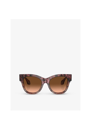 Giorgio Armani Ar8195U Square-Frame Acetate Sunglasses