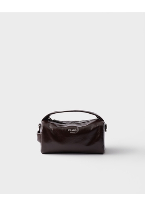 Leather shoulder bag