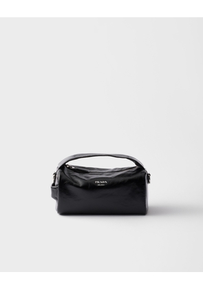 Leather shoulder bag
