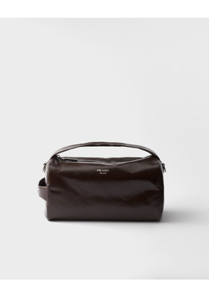 Leather shoulder bag