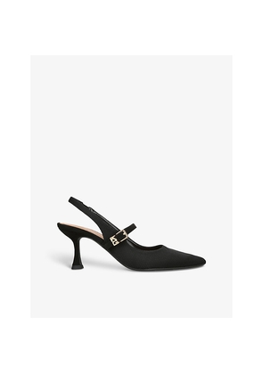 Womens KG Kurt Geiger Alina Sling-Back Suede Heeled Courts