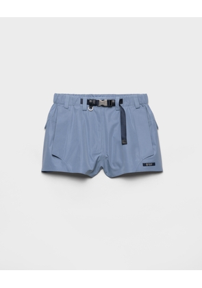 Technical fabric shorts