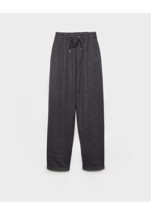 Wool and cashmere pants
