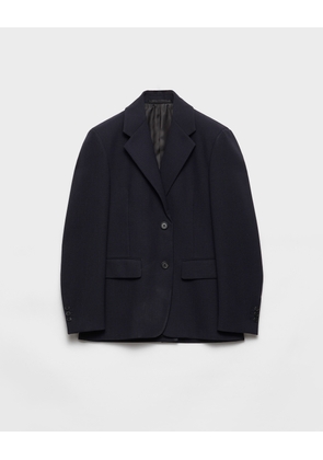 Single-breasted rush stitch jacket