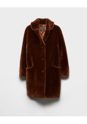 Shearling coat