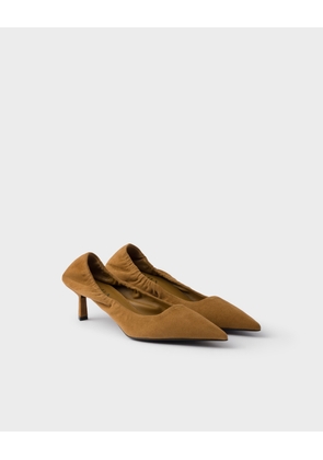 Suede pumps