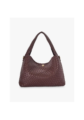 Womens Dune Deliberate Woven Shoulder Bag