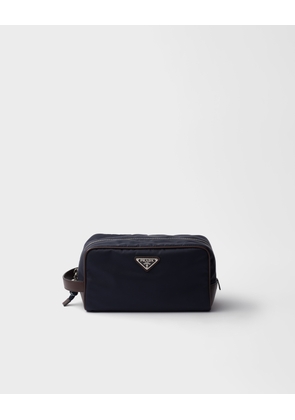 Prada Speedrock Re-Nylon and leather pouch