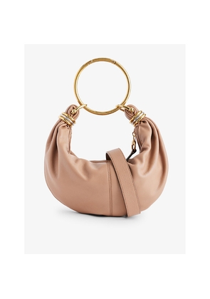 Womens Chloe Bracelet-Handle Leather Bag