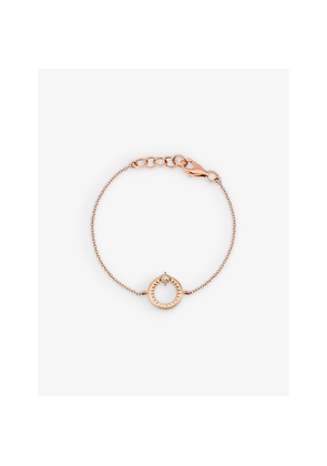 Womens La Maison Couture Selda Akgül Catch You 14ct Rose-Gold and 0.06ct Diamond Bracelet