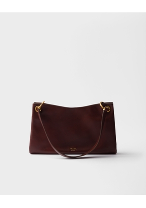 Prada Etude large leather shoulder bag