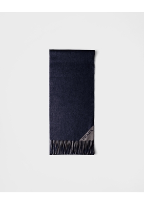 Double cashmere scarf