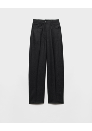 Wool flannel pants
