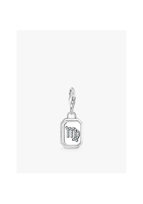 Womens Thomas Sabo Virgo Star Sign 925 Sterling-Silver and Zirconia Pendant Charm