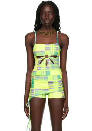 Collina Strada SSENSE Exclusive Yellow Top