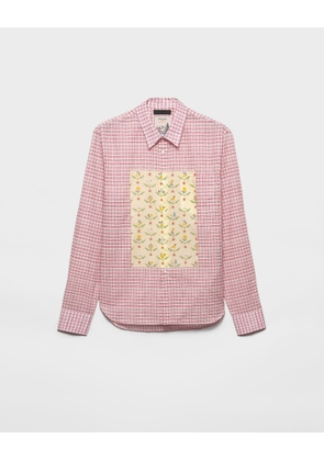 Printed cotton shirt