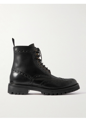 Grenson - Fred Leather Brogue Boots - Men - Black - UK 6