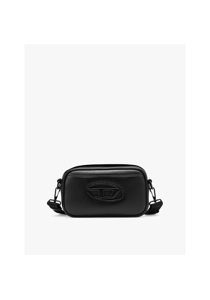 Mens Diesel Holi D Logo-Embossed Faux-Leather Shoulder Bag